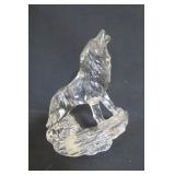 Leaded Crystal Wolf 7' Tall Wonder Of The Wild