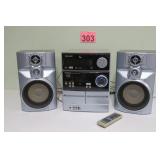 Sharp Stereo w/ CD & Cassette - Remote