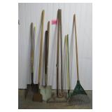 Group Of Yard Tools