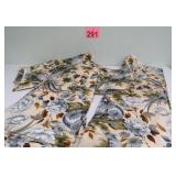 Vintage Curtains 4 Panels 84' Long