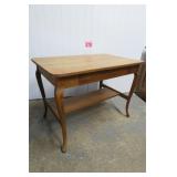 Early Oak Parlor Table w/ Drawer 26x40x29'