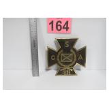 7' Brass Repro. C.S.A. Grave Marker