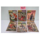 Classic Illustrated Comic Books - Boarded