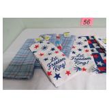 12 New Patriotic Cotton Kitchen Towels