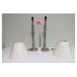 Pair Of New Lamps w/ Shades