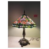 Nice Tiffany Style 29' Tall Lamp