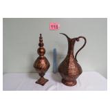 Decor Metal Pitcher / Vase & Center Piece 20' Tall