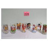 Vintage Collector Glasses -Peanuts, McDonalds