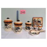 Canisters - S&P Set - Spoon Rest