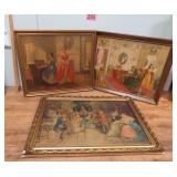 Framed Early American Artwork