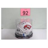 Signed WKU Mini Helmet - Schutt