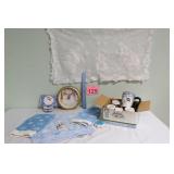 Snowman Mug Set - Clock  - Towels  & More