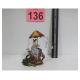 Blue Sky Clayworks Dragon On Tree 6.5 Tall