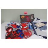Toddler Bed Sets w/ Spiderman & Rockets