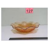 Iris & Herringbone Carnival Marigold Vtg Bowl