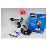 Hart 20v Drill 3/8' w/ Batt. & Charger