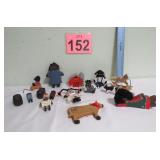 Vtg Folk Art Figures & More