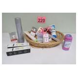 Basket Of Personal Care & Beauty Items