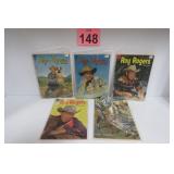 Vtg Roy Rogers Comic Books