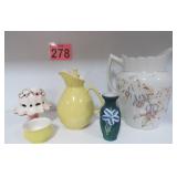 Vtg Pitchers - Vase & More