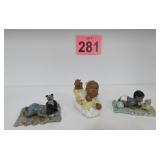 Enesco 'Lil Charlie' & Vtg Figurines