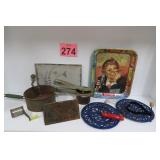 Vtg Kitchen & Mixed Items