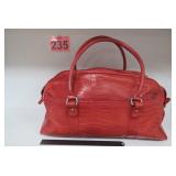Vtg 90's Bath & Body Works Red Duffle Bag