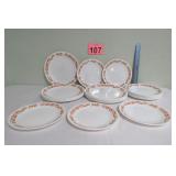 Vtg Corelle Plates Lg & Sm 14 Of Each