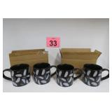 Set Of 4 New Halloween Mugs