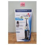 New Bissell Power Force Bagged Vacuum Dented Box