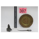 Cast Iron Ashtray - Silverplate Decor & More