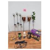 Halloween Lawn Stakes & Solar Lights
