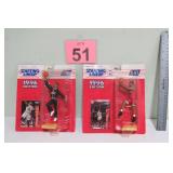 Sealed 1996 NBA Figures - Mourning & Pippen