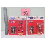 Sealed 1996 NBA Figures Pippen & Rodman