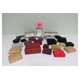 Group Of Empty Jewelry Gift Boxes