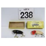 Vtg Jitterbug Lures In Boxes