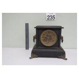 Antique Mantle Clock - Intricate Detail - No Key