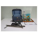Vtg Travel Case - Radio - Mirror & More