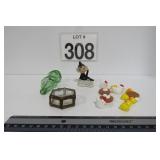 Vtg Mini Items w/ Pixie Elf & Chicks