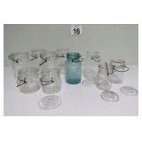 Vtg Ball & Atlas Canning Jars