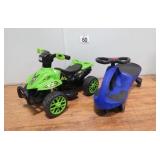 Pair Of Kids Ride-On Toys