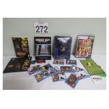 XL Family Guy Top. XBox 360 Game, War Craft Manual