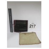 Handmade Vtg Pouches Leather & Suede