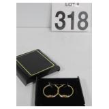 14kt Gold Earrings 2.0 Grams tw