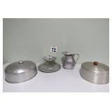 Aluminum 2 Tier Server, Pitcher & Covers