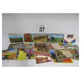 Large Lot Of Vintage Post Cards
