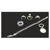 .925 Sterling Silver Jewelry 1 oz T