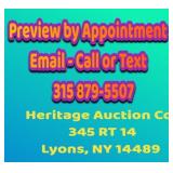 Auction Preview  Info.