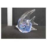 Murano Glass Fish Paperweight / Art Glass