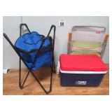 Coolers & Folding Beach Chair
